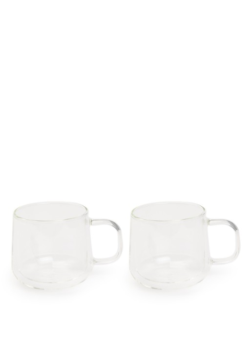 Bredemeijer Merano dubbelwandig theeglas 35 cl set van 2