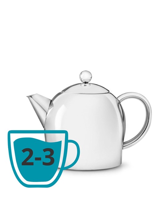 Bredemeijer Minuet Santhee theepot 0,5 liter - detail 3 zilver