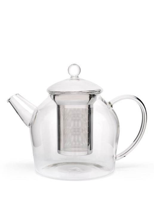 Bredemeijer Minuet Santhee theepot 1,2 liter - voorkant 2 transparant