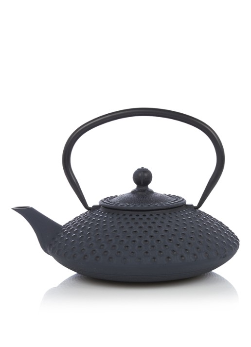 Bredemeijer Xilin theepot 1,25 liter - voorkant 5 donkerblauw