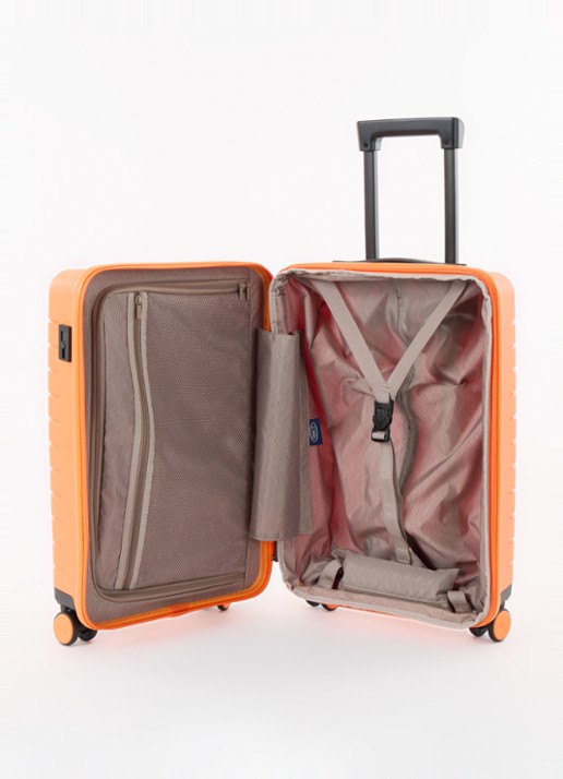 Bric's B|Y Ulisse vergrootbare spinner 55 cm - voorkant 2 orange
