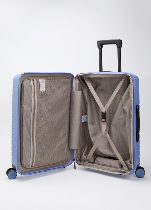 Bric's B|Y Ulisse vergrootbare spinner 65 cm - voorkant 4 blauw