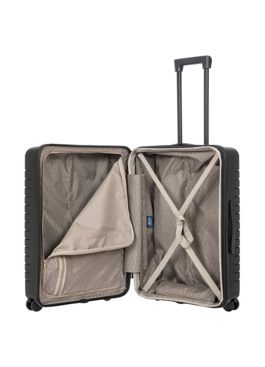 Bric's B|Y Ulisse vergrootbare spinner 71 cm - voorkant 2 zwart