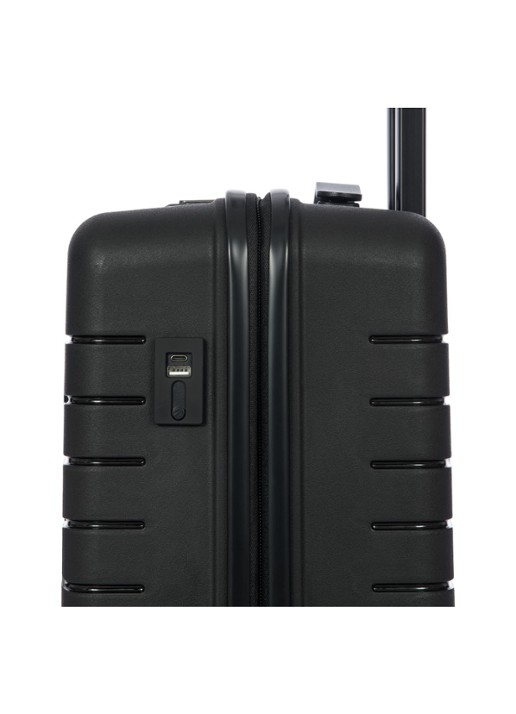 Bric's B|Y Ulisse vergrootbare spinner met USB-poort 55 cm - detail 5 zwart