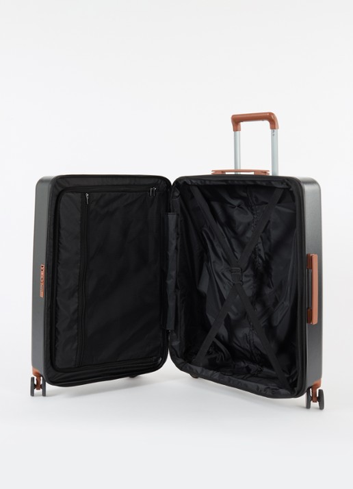 Bric's Ferrara vergrootbare spinner 67 cm - voorkant 2 zwart