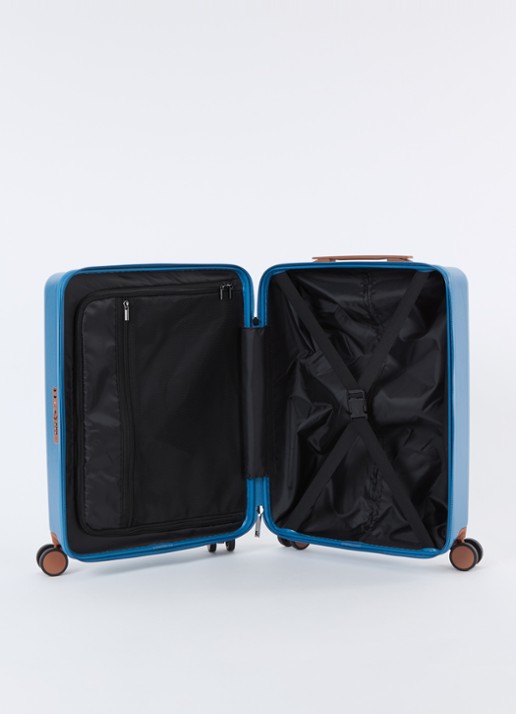 Bric's Ferrarra spinner 55 cm  - voorkant 3 blauw
