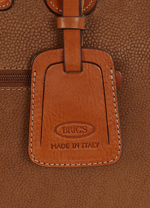 Bric's Life Holdall weekendtas - detail 3 camel