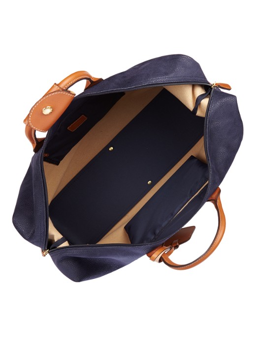 Bric's Life Holdall weekendtas - detail 3 donkerblauw