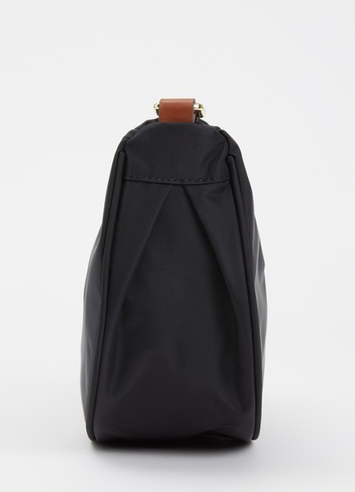 Bric's X-Collection crossbodytas met logo - detail 4 zwart