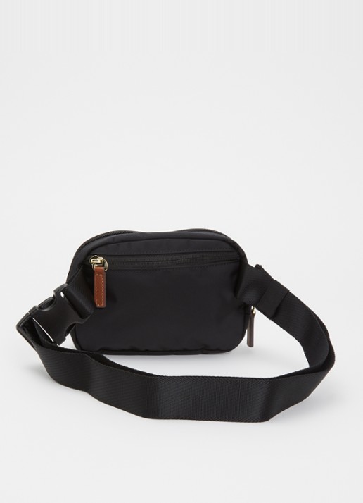 Bric's X-Collection heuptas met logo - achterkant 4 zwart