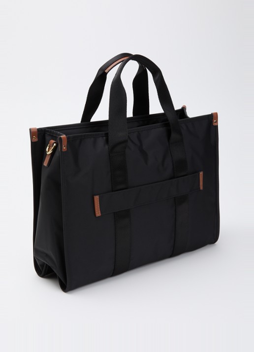 Bric's X-Collection Opera L shopper met afneembare schouderriem - achterkant 5 zwart