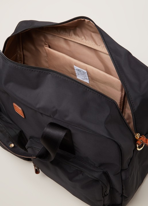 Bric's X-Travel Holdall weekendtas met afneembare schouderriem - detail 3 zwart