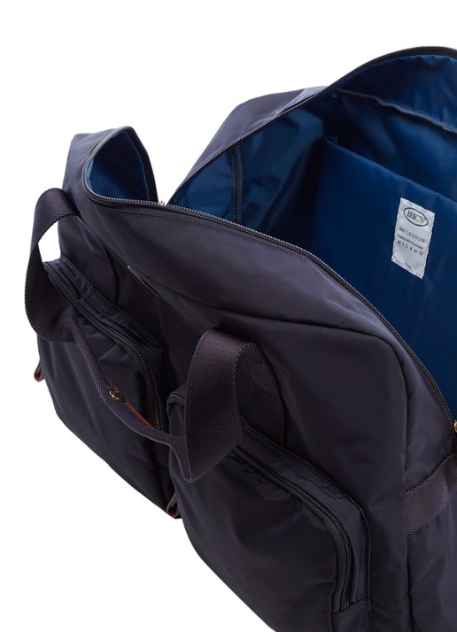 Bric's X-Travel Holdall weekendtas - detail 2 donkerblauw