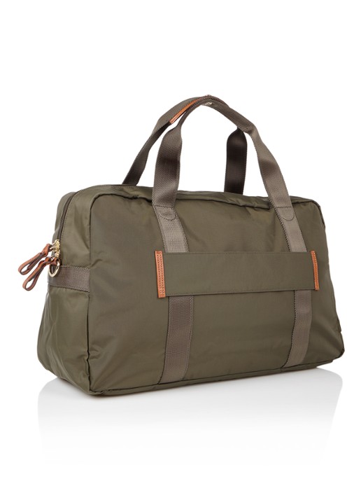 Bric's X-Travel M weekendtas met afneembare en verstelbare schouderriem - detail 3 legergroen