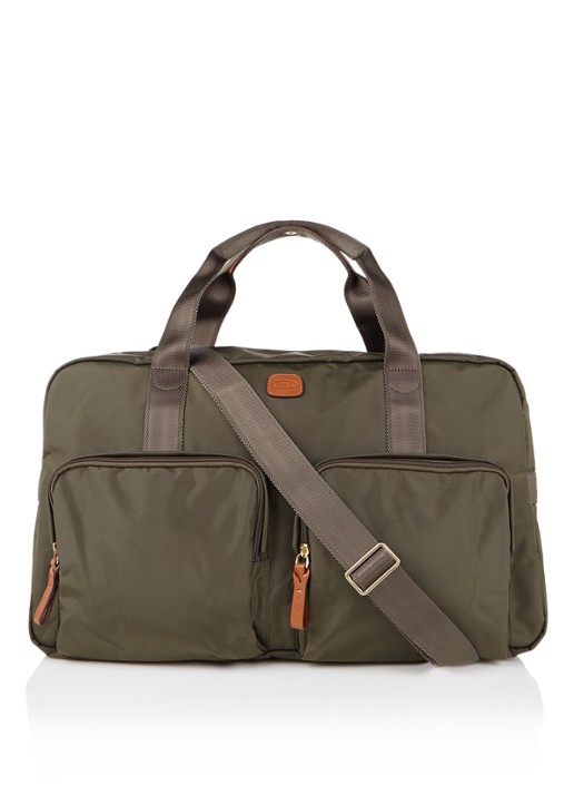Bric's X-Travel M weekendtas met afneembare en verstelbare schouderriem