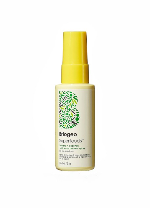 Briogeo Mini Briogeo Superfoods™ Banana + Coconut Hydrating Salt-Free Soft Wave Texture Spray - travel size haarspray