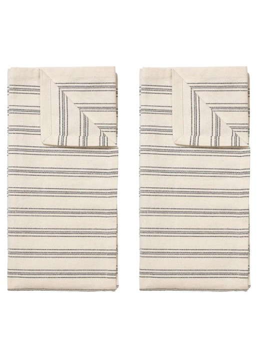 Broste Copenhagen Karl theedoek 70 x 50 cm set van 2