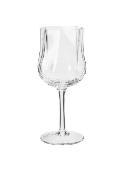 Broste Copenhagen Limfjord witte wijnglas 30 cl - voorkant transparant