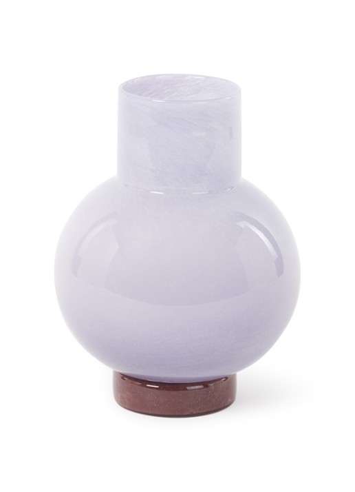 Broste Copenhagen Mari vaas 27 cm - voorkant 2 lila