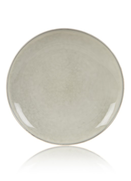 Broste Copenhagen Nordic Sand pastabord 29 cm - detail 2 lichtgrijs