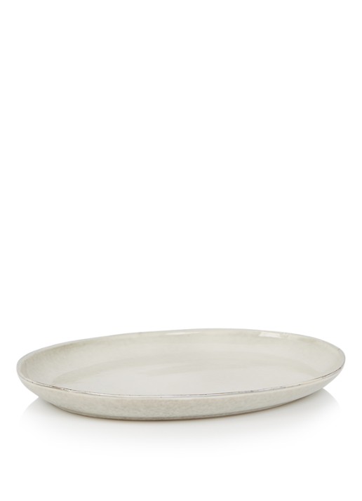 Broste Copenhagen Nordic Sand schaal van aardewerk 35 cm