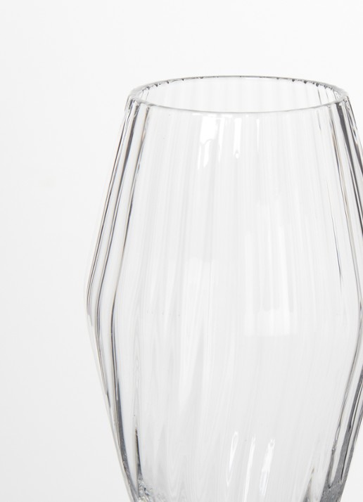 Broste Copenhagen Sandvig champagneglas 20 cl - detail 3 transparant