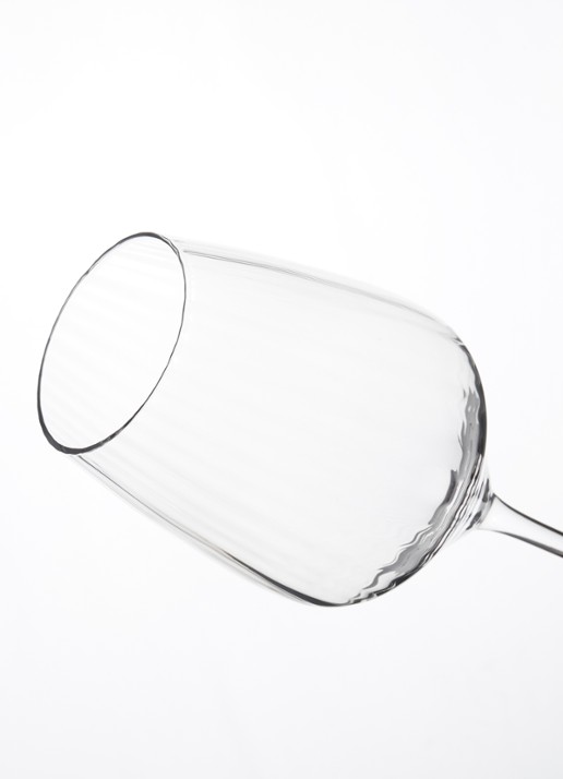 Broste Copenhagen Sandvig rode wijnglas 55 cl - detail transparant