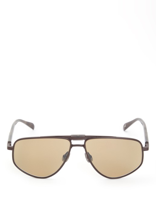 Brunello Cucinelli DIKE zonnebril BC2020ST - detail 2 bruin