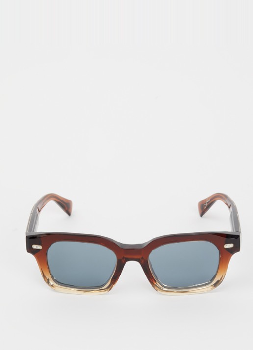 Brunello Cucinelli Jared zonnebril BC4018S - detail bruin