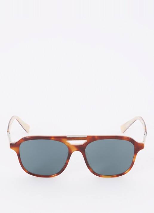 Brunello Cucinelli Piloten zonnebril BC4001S - detail 3 roodbruin
