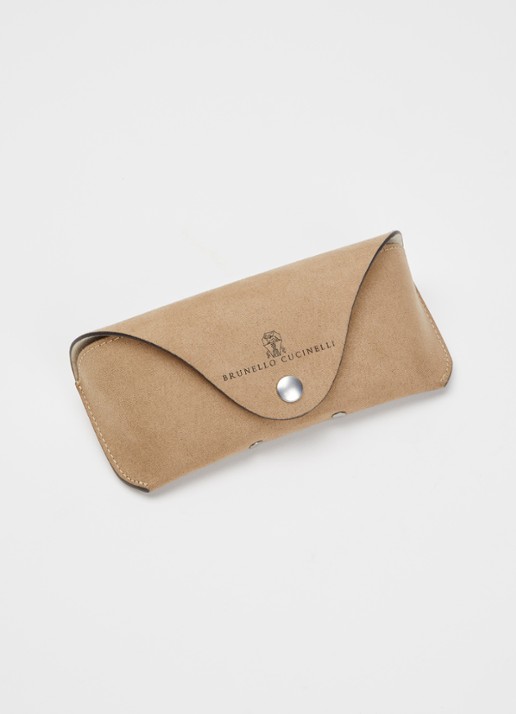 Brunello Cucinelli Piloten zonnebril BC4022S - detail 2 beige