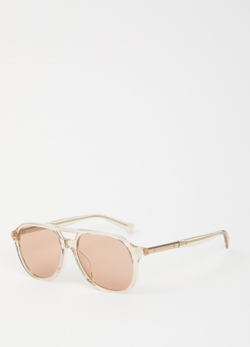 Brunello Cucinelli Piloten zonnebril BC4025S
