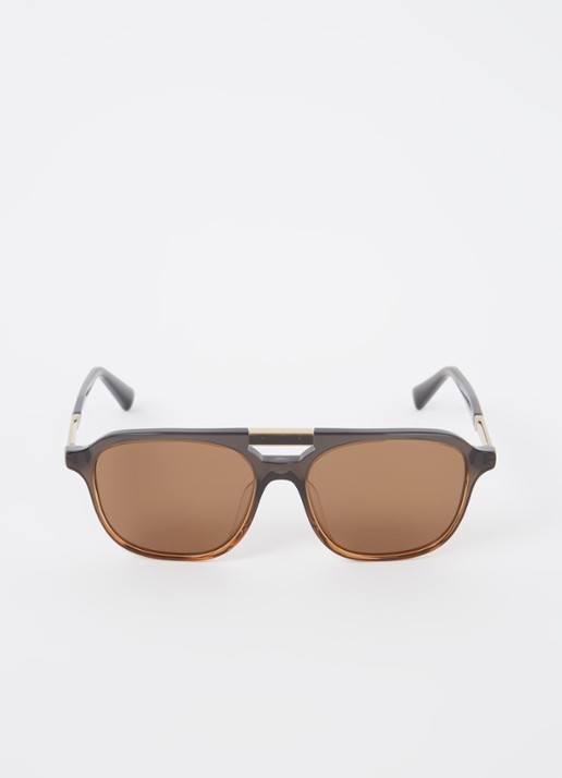 Brunello Cucinelli Zonnebril gepolariseerd BC4001S - detail 3 donkerbruin