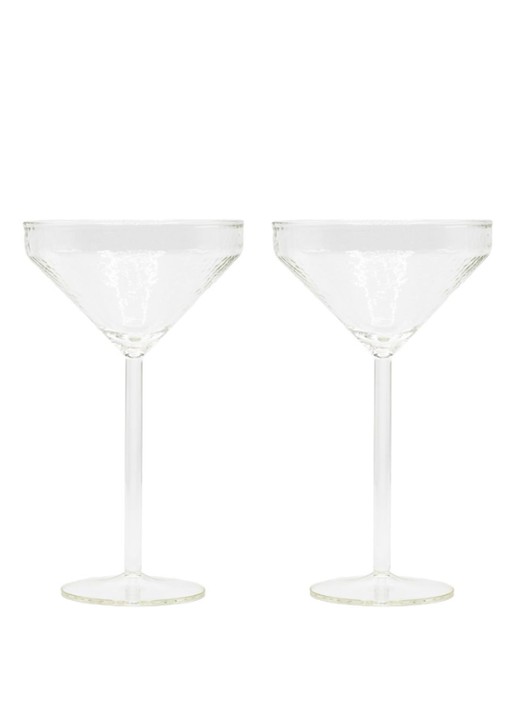 Brût Homeware Claude cocktailglas set van 2 - voorkant transparant