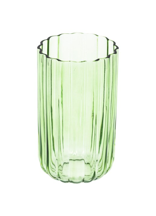 Brût Homeware Gaia longdrinkglas 46 cl - achterkant 4 groen