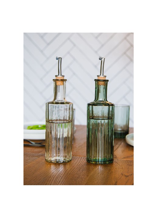 Brût Homeware Reed olie- en azijnfles 30 cl - voorkant 3 lichtgrijs