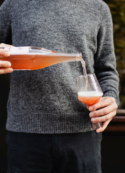 Brût Homeware Wijnglas 40 cl set van 2 - detail 5 roze