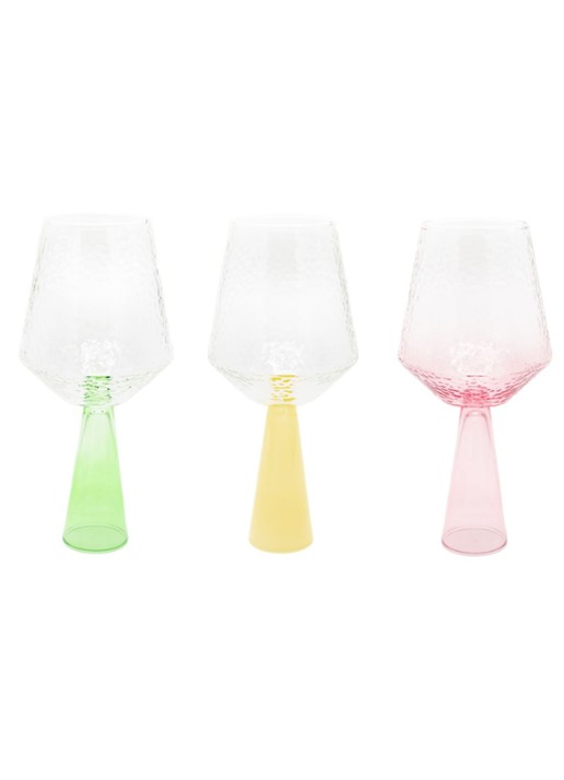 Brût Homeware Wijnglas 40 cl set van 2 - detail 7 roze