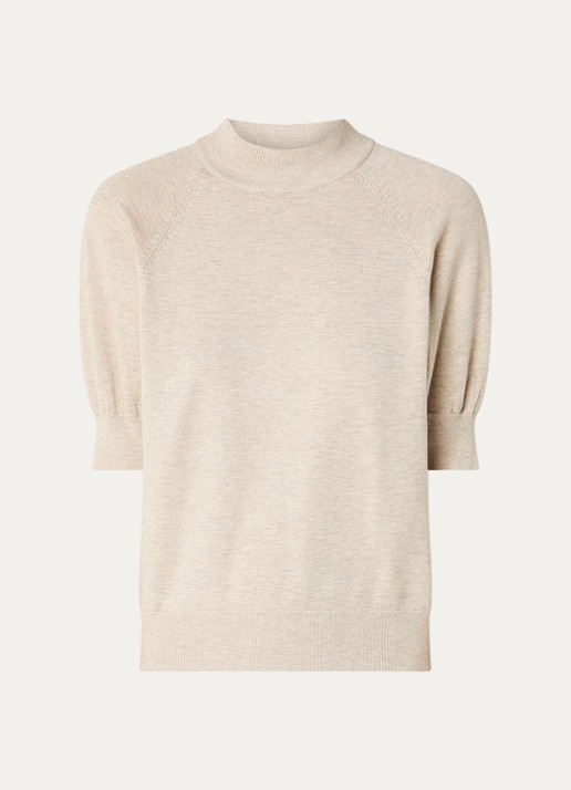 Bruuns Bazaar Anemone Halias knit - voorkant creme