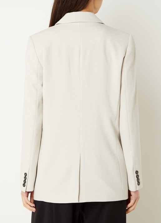 Bruuns Bazaar CindySus Frida blazer - achterkant gebroken wit