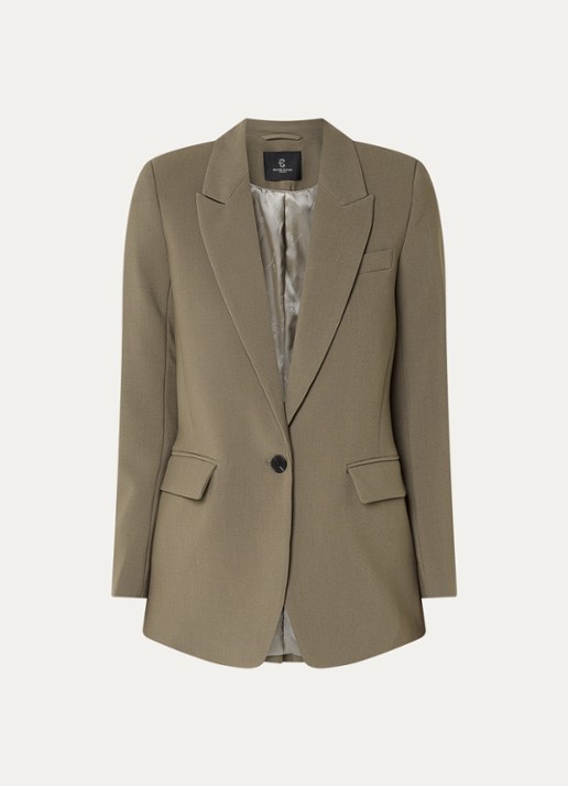 Bruuns Bazaar CindySus Frida blazer - voorkant lichtbruin