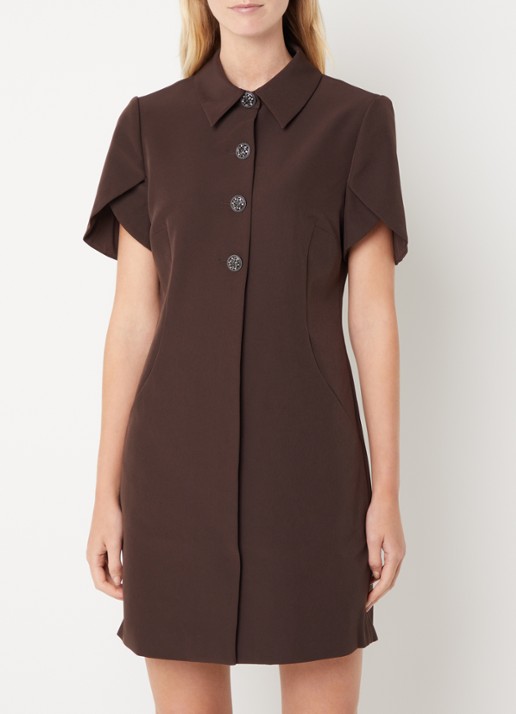 Bruuns Bazaar Ruby mini tuniekjurk met pofmouw