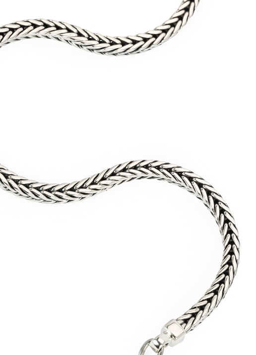 Buddha to Buddha Barbara schakelarmband van zilver - detail zilver