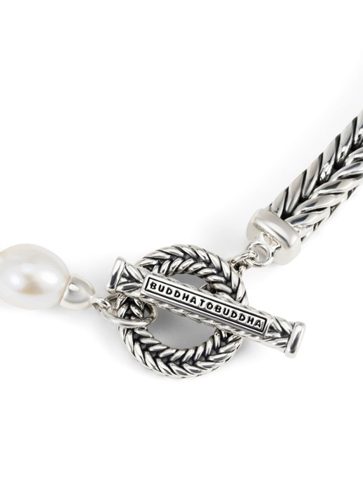 Buddha to Buddha Barbara XS armband van zilver - detail 3 zilver
