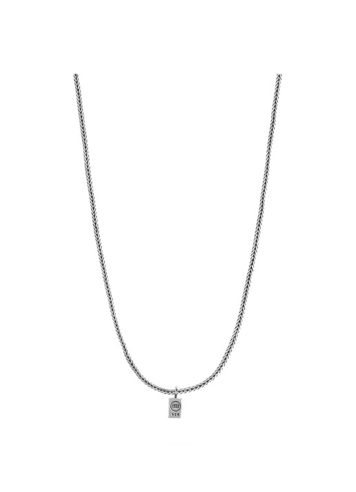 Buddha to Buddha Barbara XS ketting van zilver - detail 3 zilver