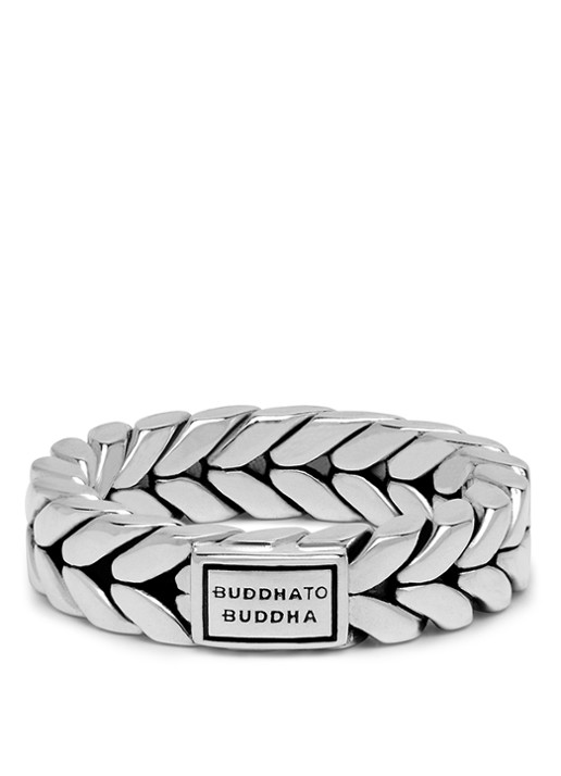 Buddha to Buddha Barbara XS ring van zilver - voorkant 3 zilver