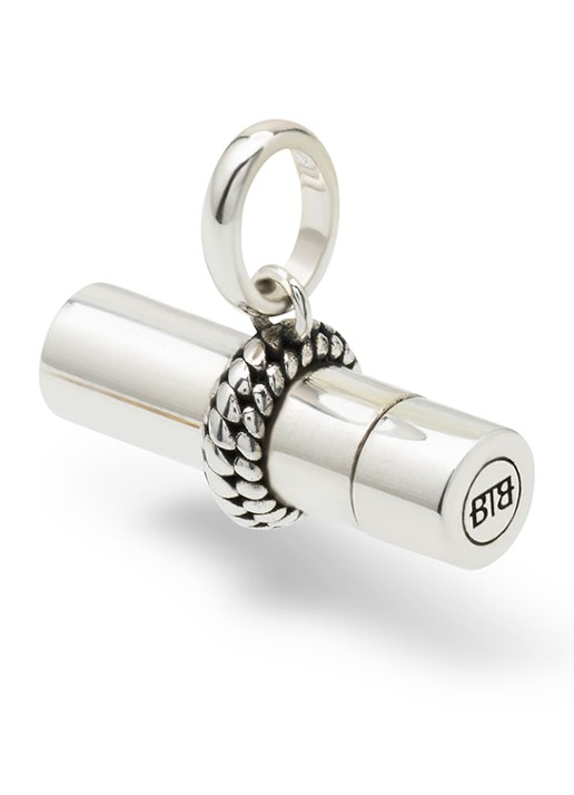 Buddha to Buddha Ben Locket hanger van zilver - voorkant 5 zilver