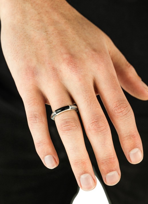 Buddha to Buddha Ben Mini ring van zilver - detail 3 zilver