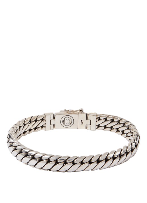 Buddha to Buddha Ben small armband van zilver  - voorkant 2 zilver