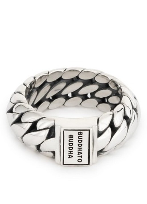 Buddha to Buddha Ben Small ring van zilver - voorkant 3 zilver